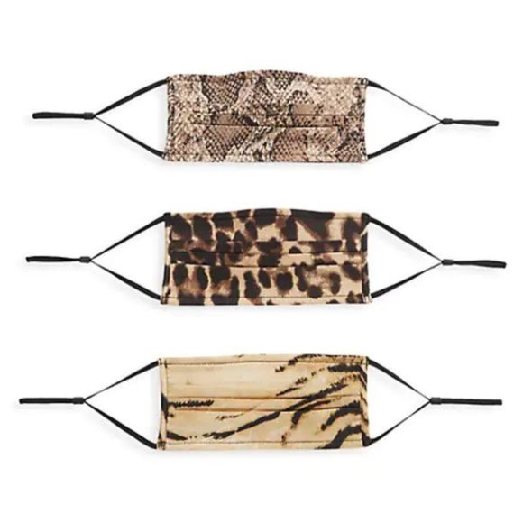 New Apparis Winnie Tan Leopard, Tiger & Python 3 PCS Face Non Medical Masks - Picture 4 of 7